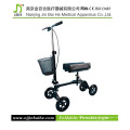 Caminador plegable de rodilla con asiento ajustable